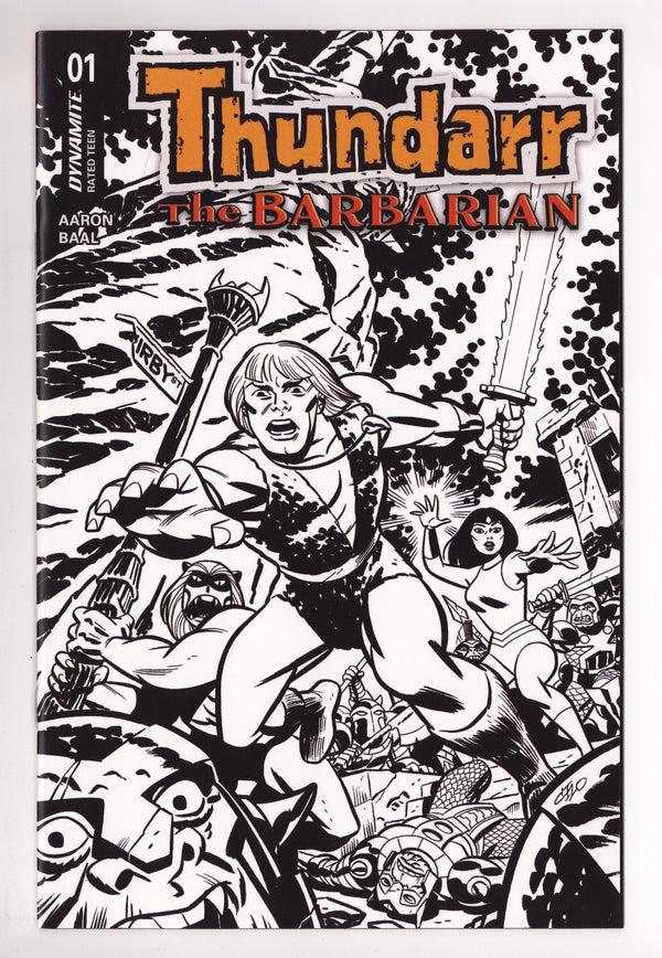 Thundarr The Barbarian 1 Cho B&W Incentive (2026)