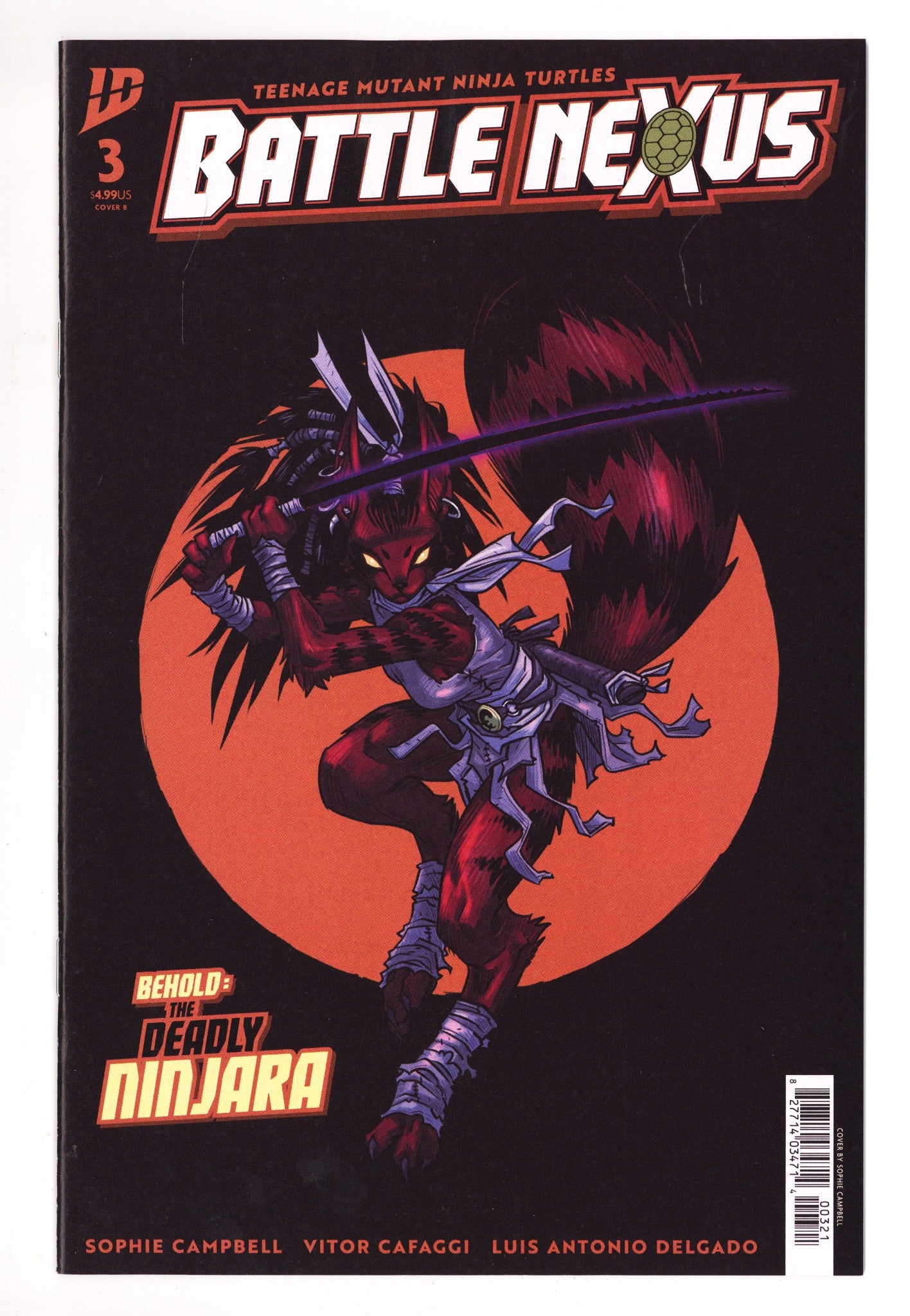 Teenage Mutant Ninja Turtles: Battle Nexus  3 Campbell  Variant   (2026)