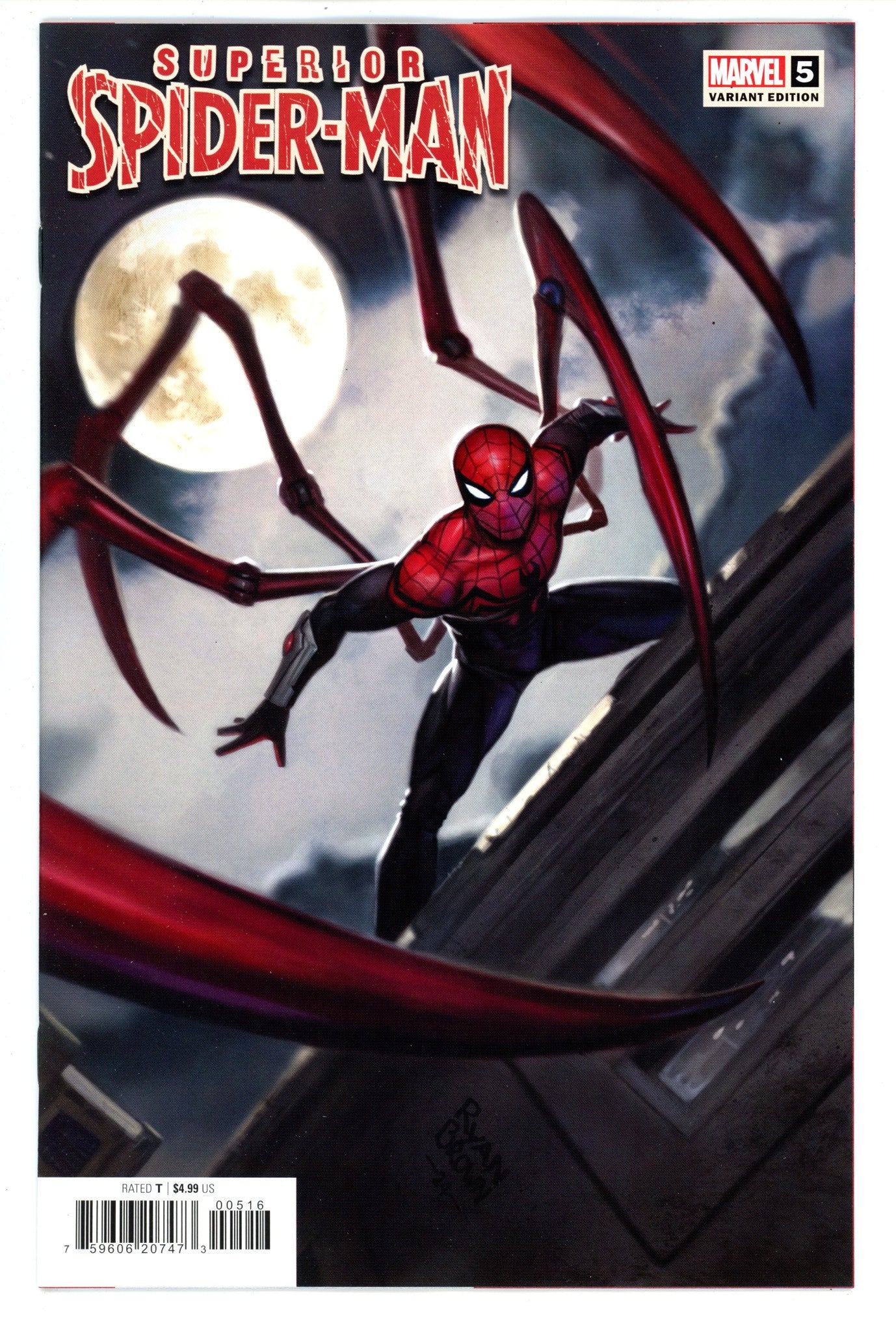 Superior Spider-Man Vol 2 5 Brown Incentive Variant NM- (2024)
