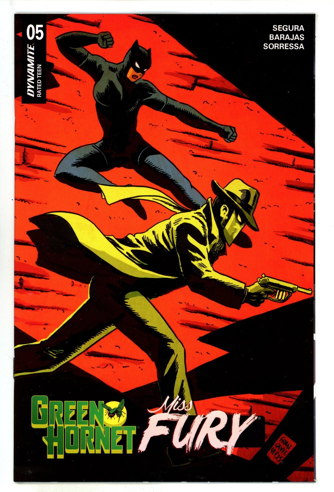 Green Hornet Miss Fury 5 (2025)