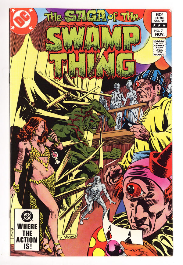 The Saga of Swamp Thing Vol 2 7 Mid Grade (1982)
