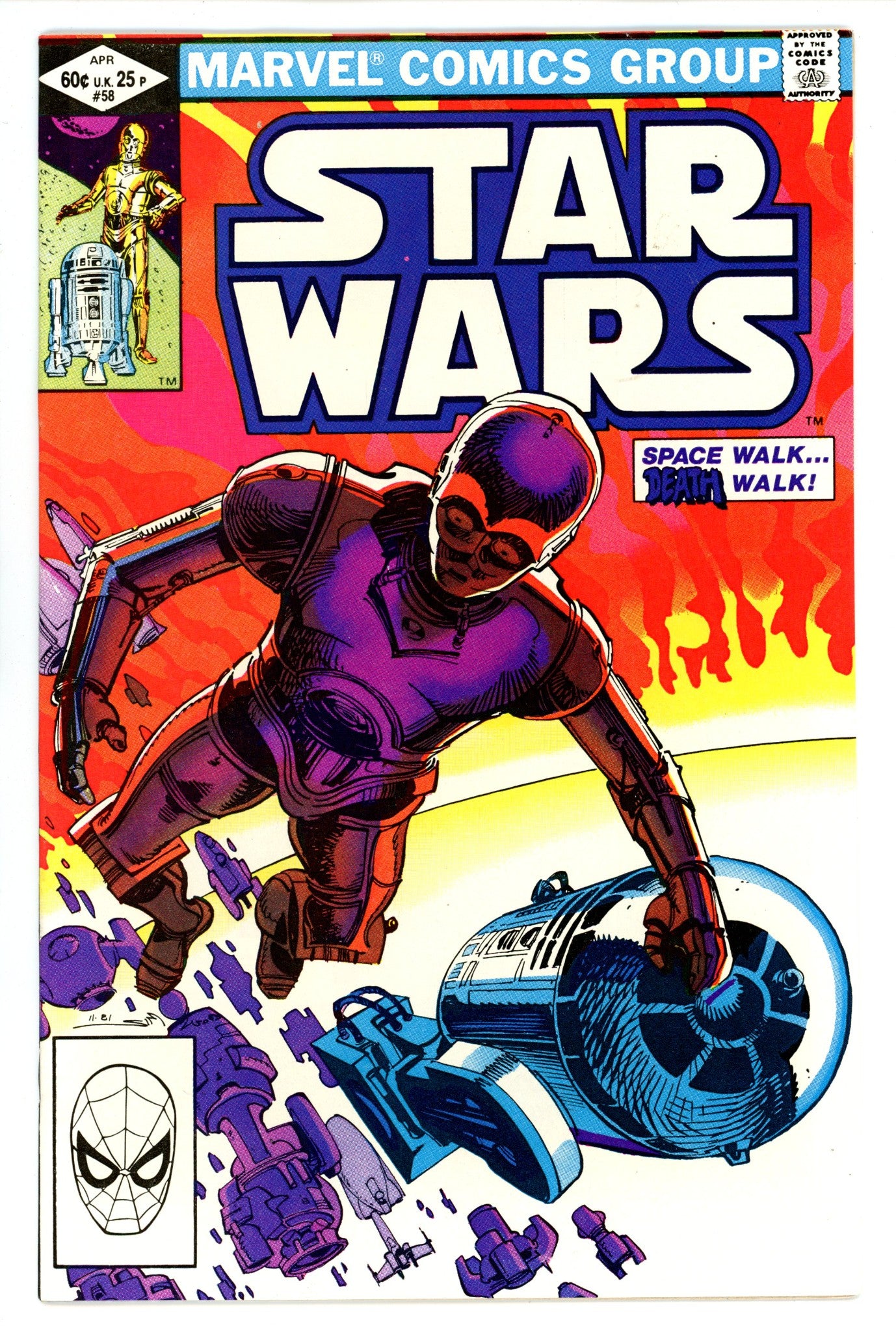 Star Wars Vol 1 58 FN/VF (7.0) (1982) 