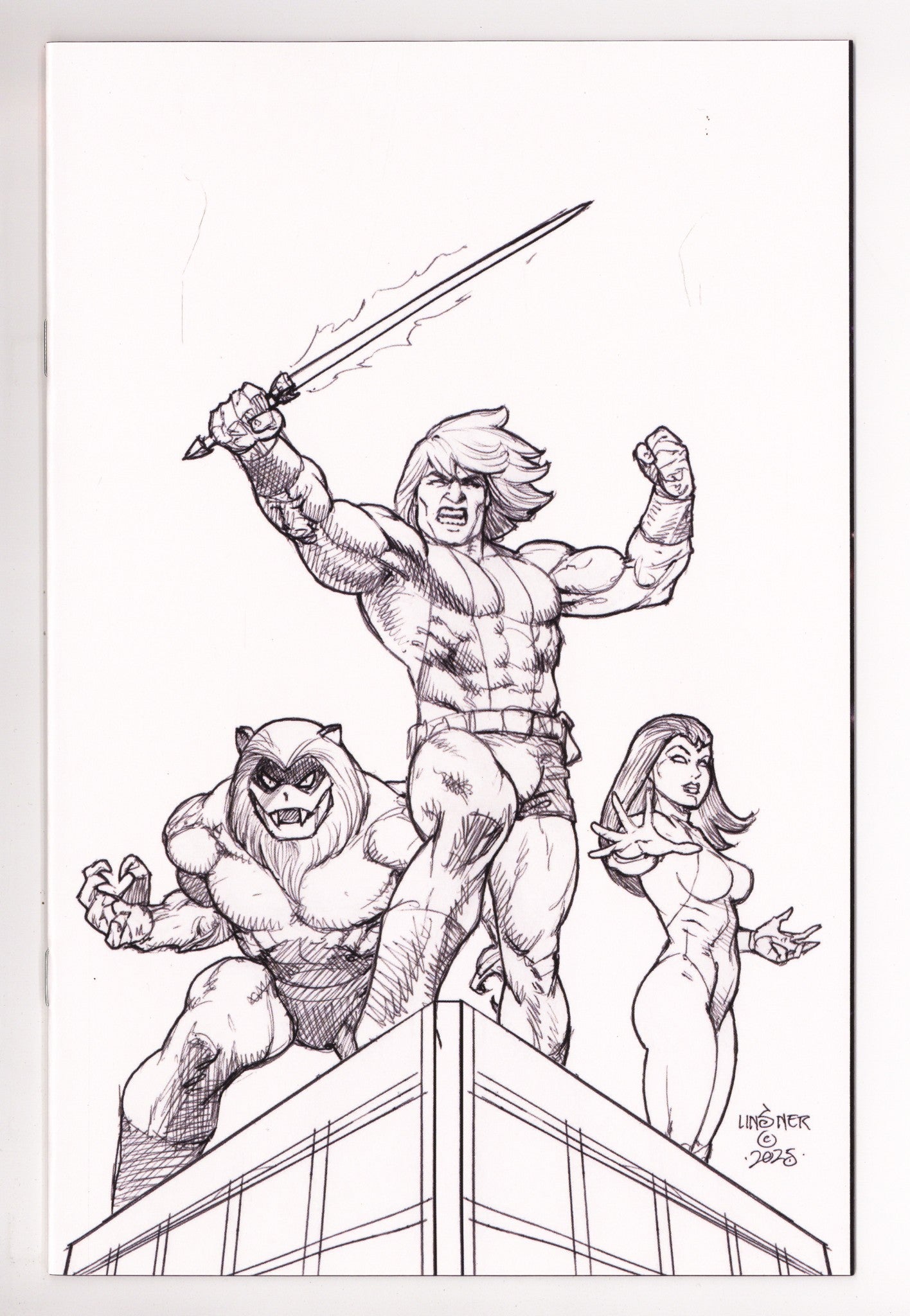 Thundarr The Barbarian 1 Linsner B&W Virgin Incentive (2026)