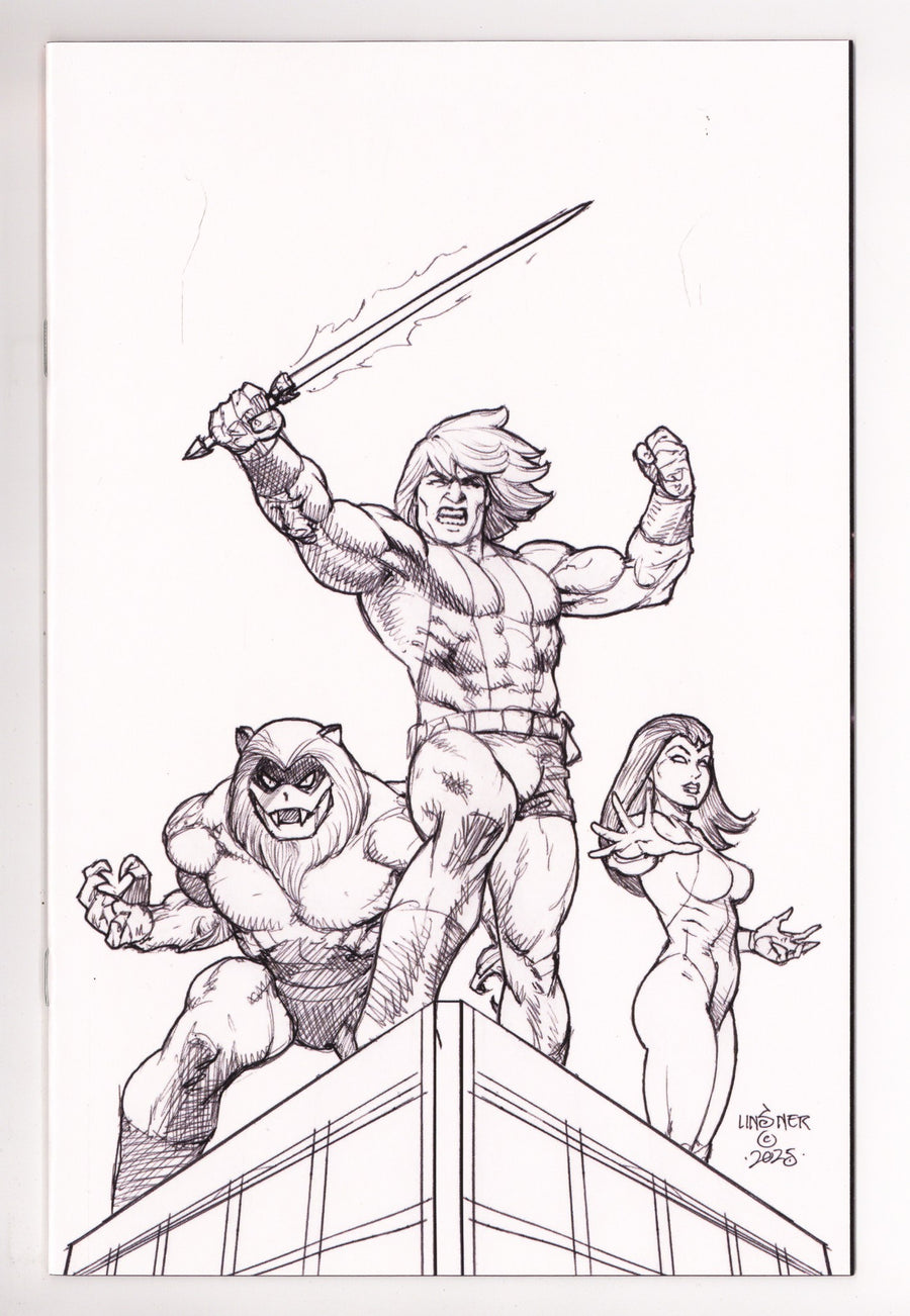 Thundarr The Barbarian 1 Linsner B&W Virgin Incentive (2026)