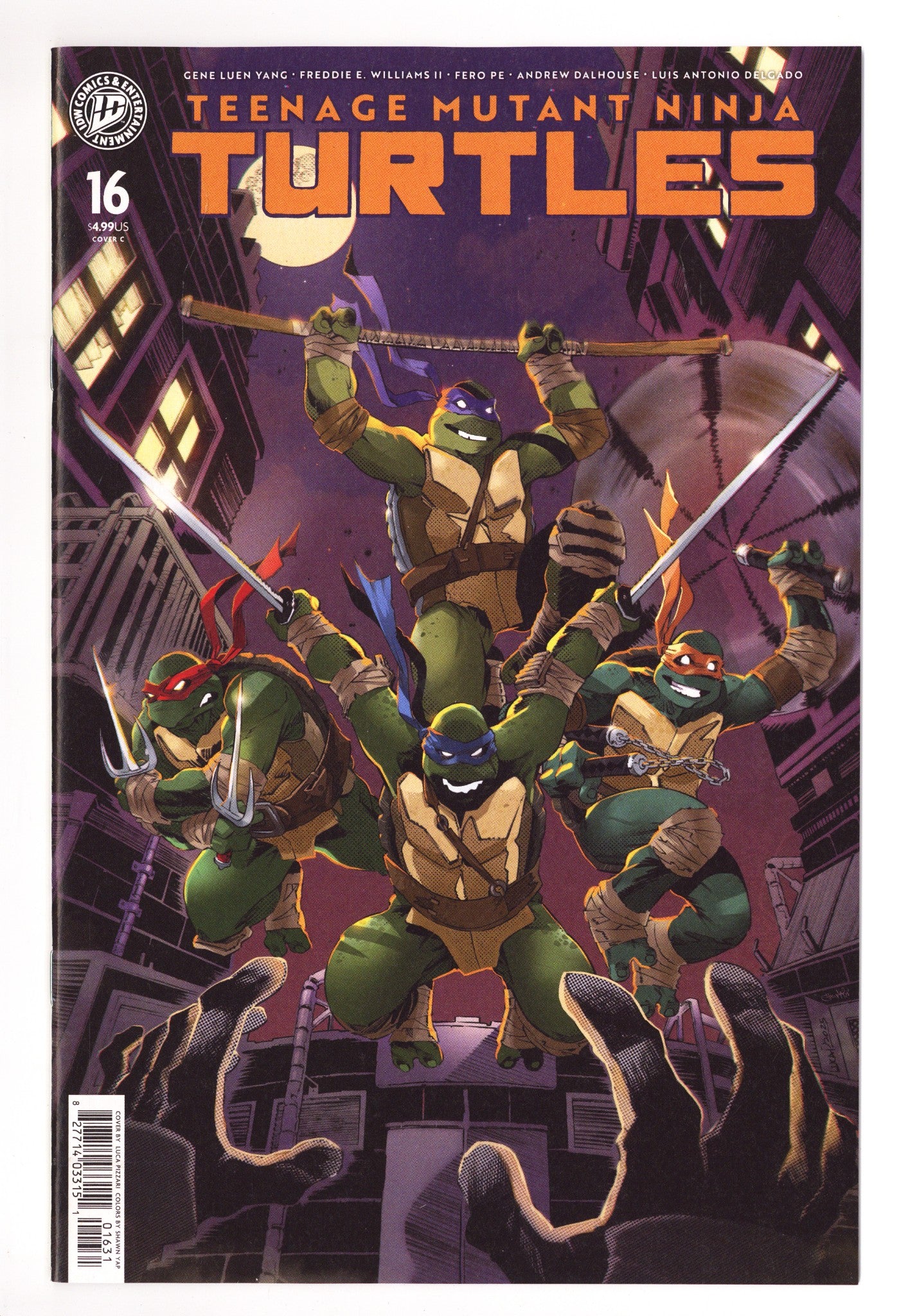 Teenage Mutant Ninja Turtles Vol 6 16 Pizzari Variant (2026)