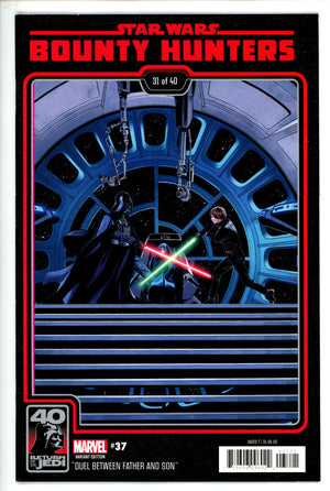 Star Wars Bounty Hunters 37 Anniversary Variant (2023)