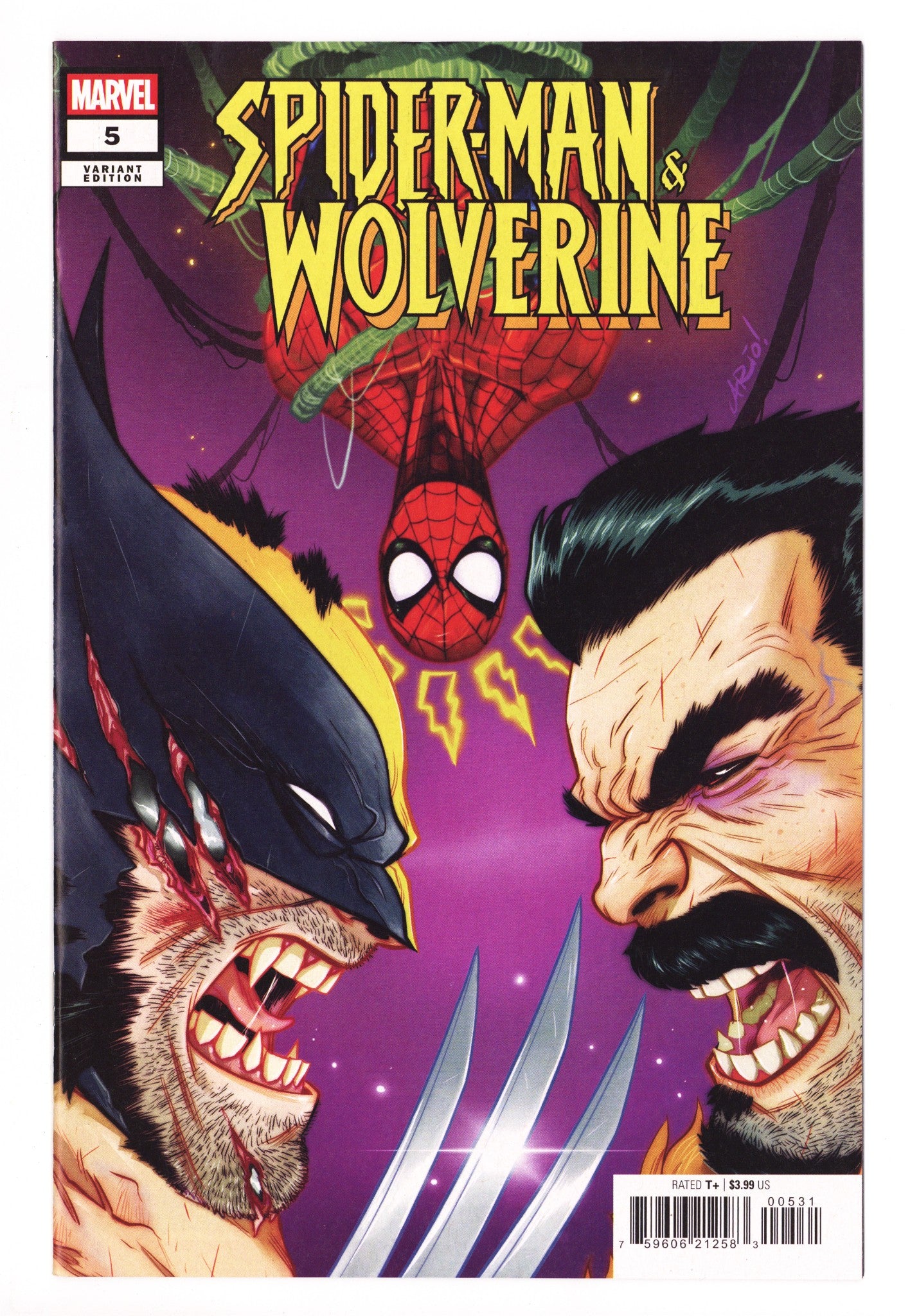 Spider-Man & Wolverine 5 Anindito Variant (2025)