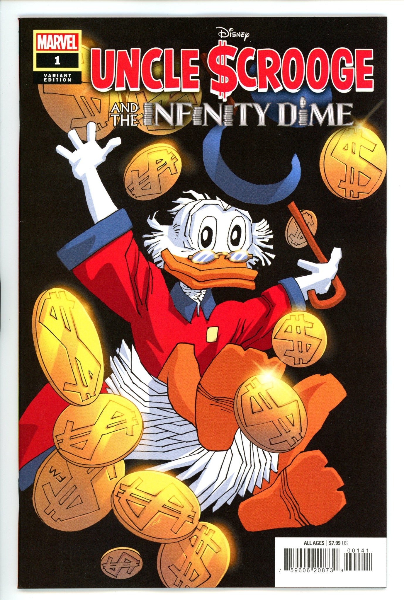 Uncle Scrooge And The Infinity Dime 1 Miller Variant (2024)