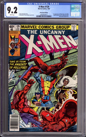 The X-Men Vol 1 129 CGC 9.2 (NM-) (1980) Newsstand