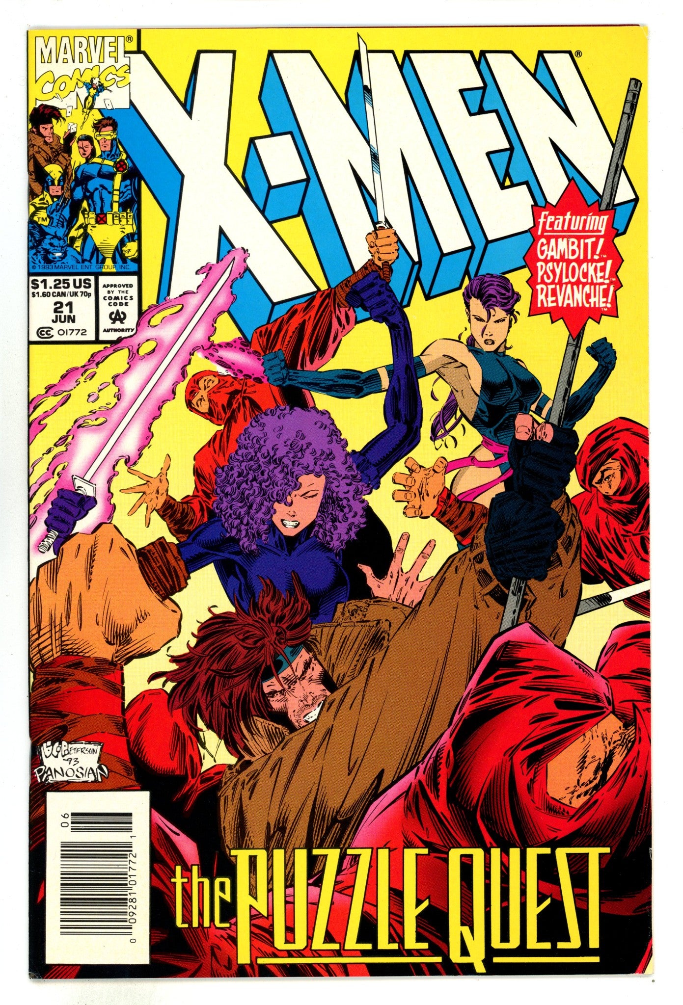 X-Men Vol 1 21 Mid Grade (1993) Newsstand 