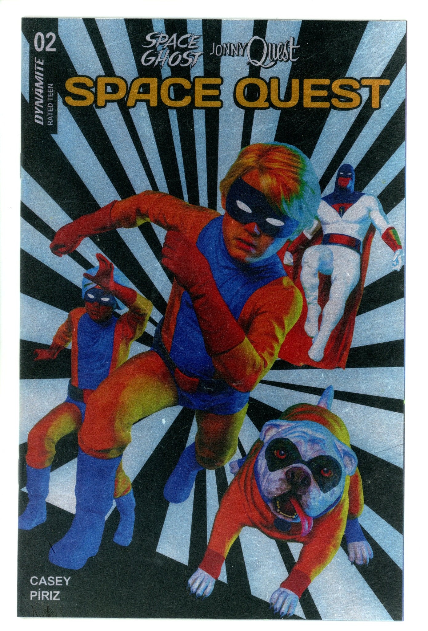 Space Ghost Jonny Quest Space Quest 2 Spears Foil Variant (2025)