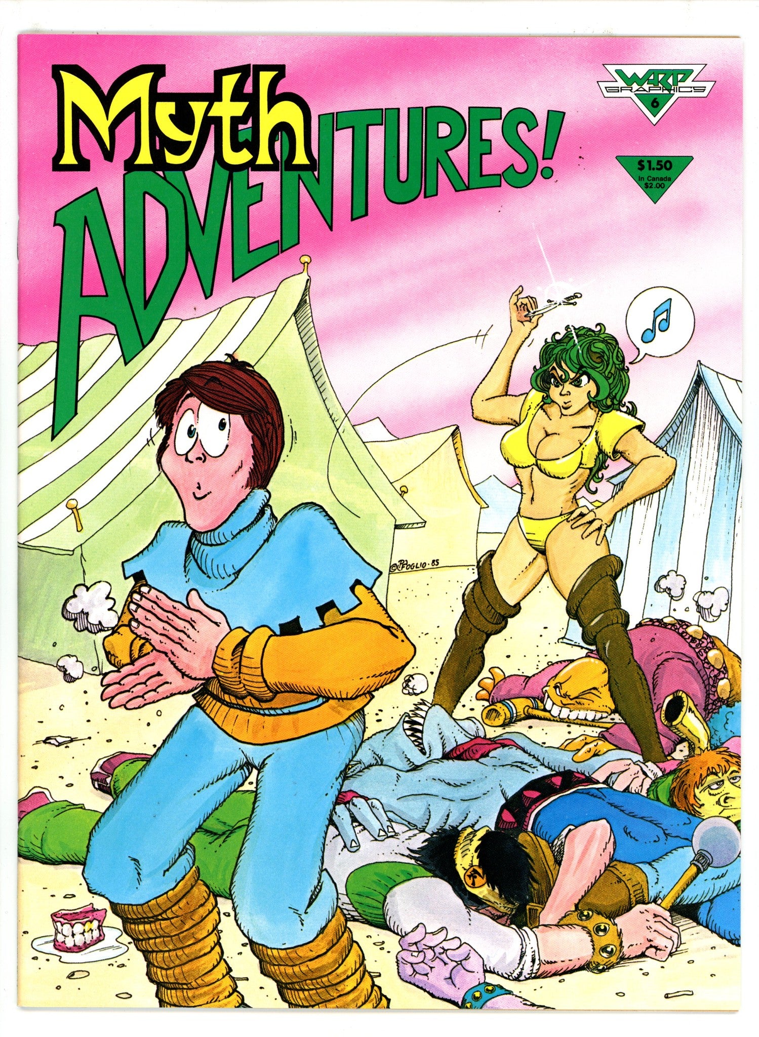 Myth Adventures 6 Mid Grade (1985) 