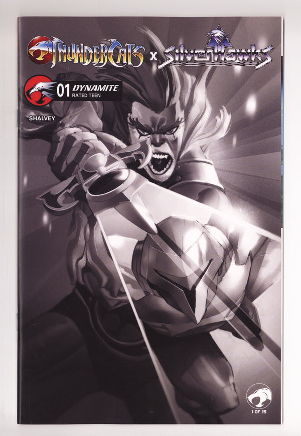Thundercats X Silverhawks 1 Canete B&W Incentive NM- (2026)