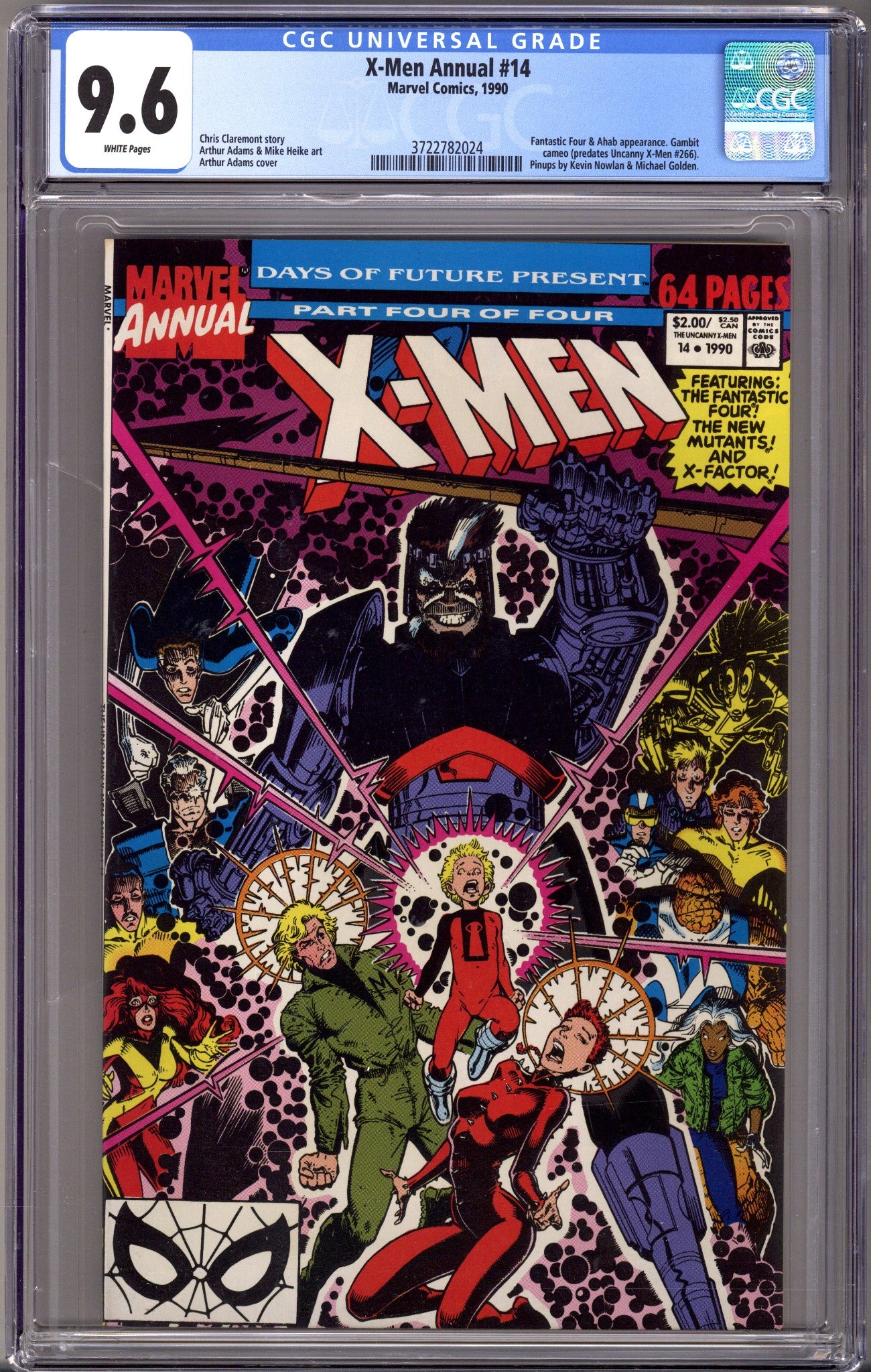 X-Men Annual Vol 1 14 CGC 9.6 (NM+) (1990) 