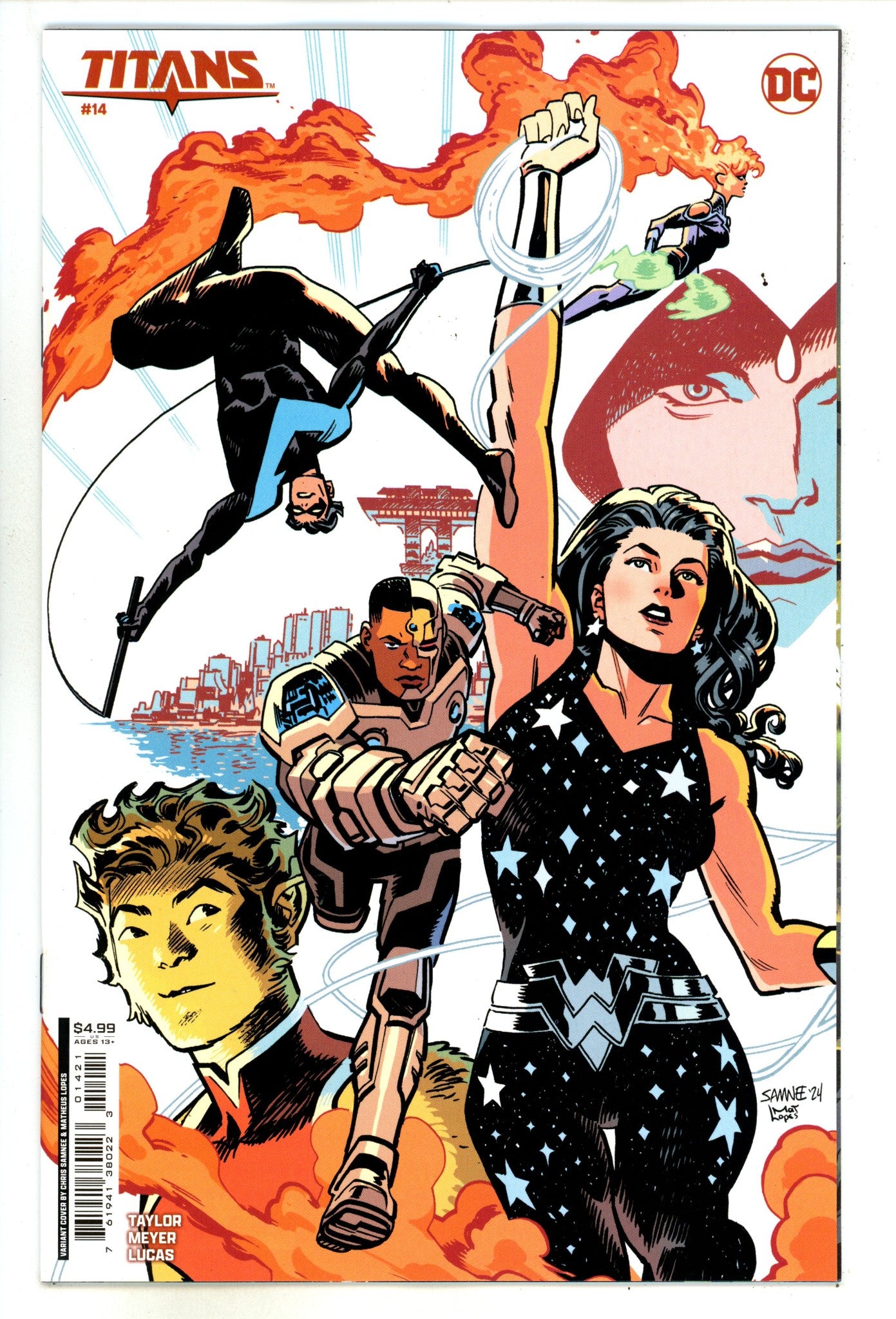 Titans Vol 4 14 Samnee Variant (2024)