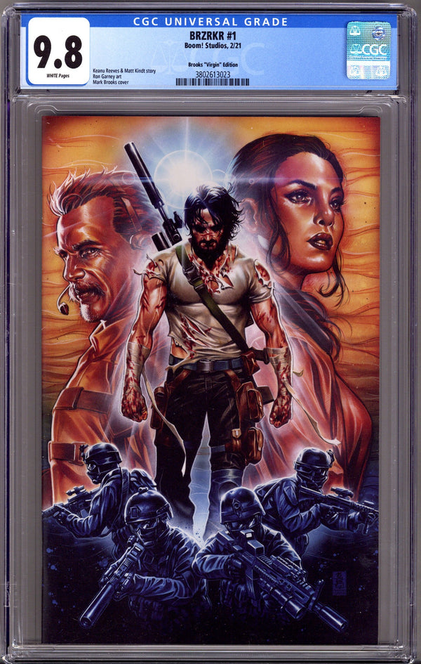 BRZRKR 1 CGC 9.8 (NM/M) (2021) Brooks Virgin Incentive Variant