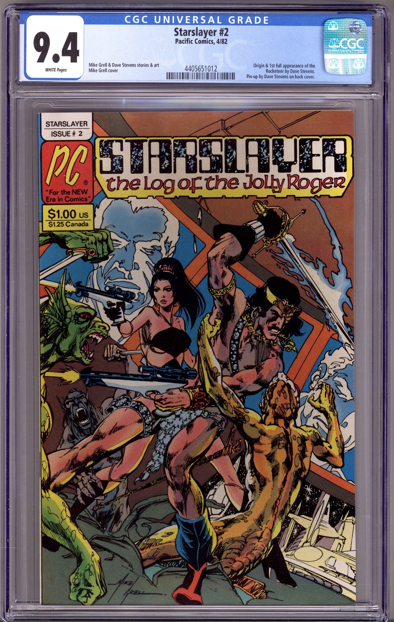 Starslayer Vol 1 2 CGC 9.4 (NM) (1982) 