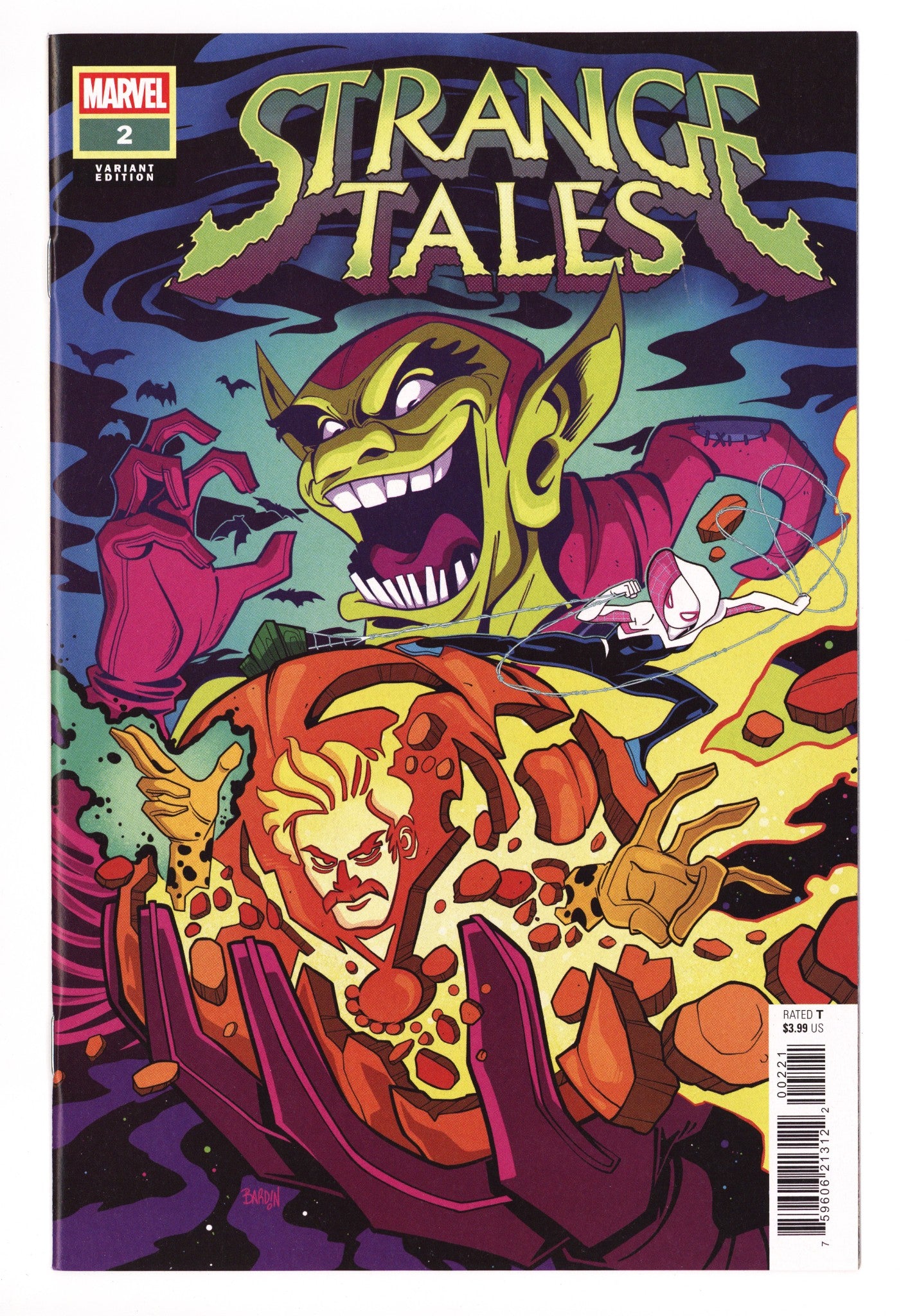 Strange Tales Vol 4 2 Bardin Variant (2025)