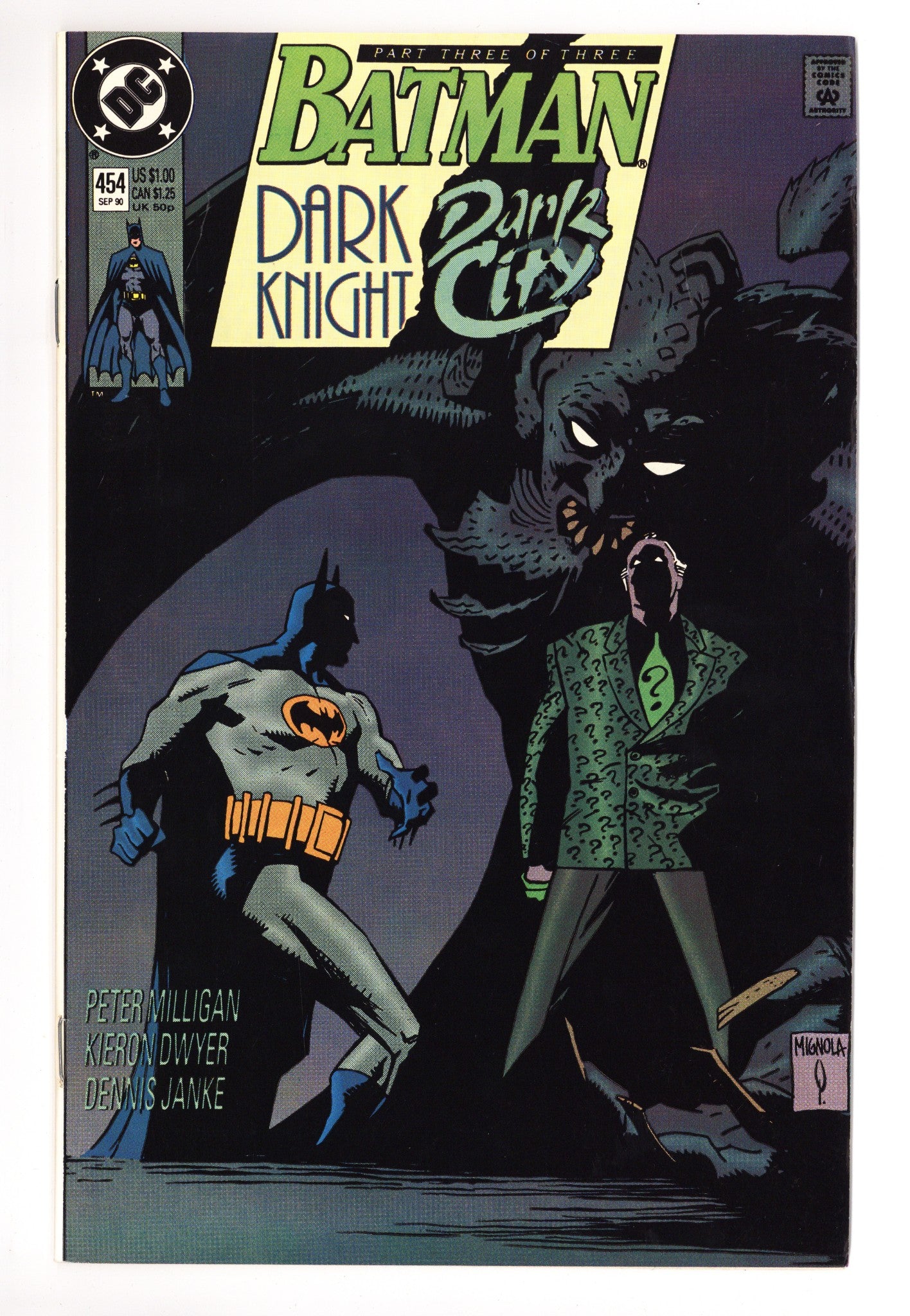 Batman Vol 1 454 High Grade (1990) 
