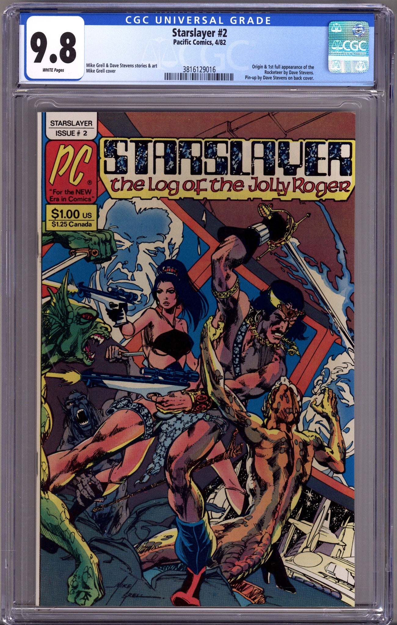 Starslayer Vol 1 2 CGC 9.8 (NM/M) (1982) 
