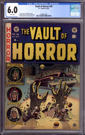 Vault of Horror Vol 1 26 CGC 6.0 (FN) (1952)