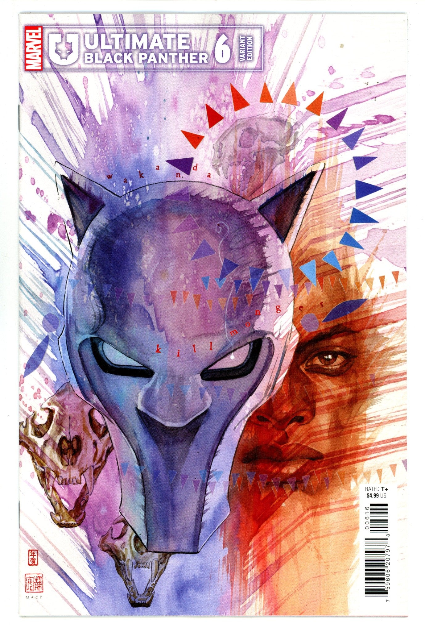 Ultimate Black Panther  6 Mack  Incentive Variant NM  (2024)