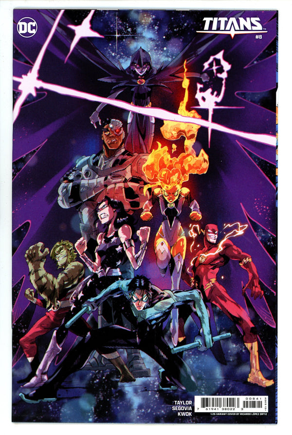 Titans Vol 4 8 Ortiz Incentive Variant NM (2024)