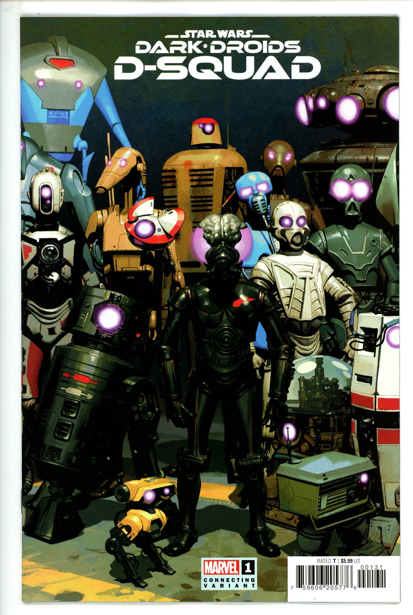 Star Wars Dark Droids D-Squad 1 Casanovas Connecting Variant (2023)