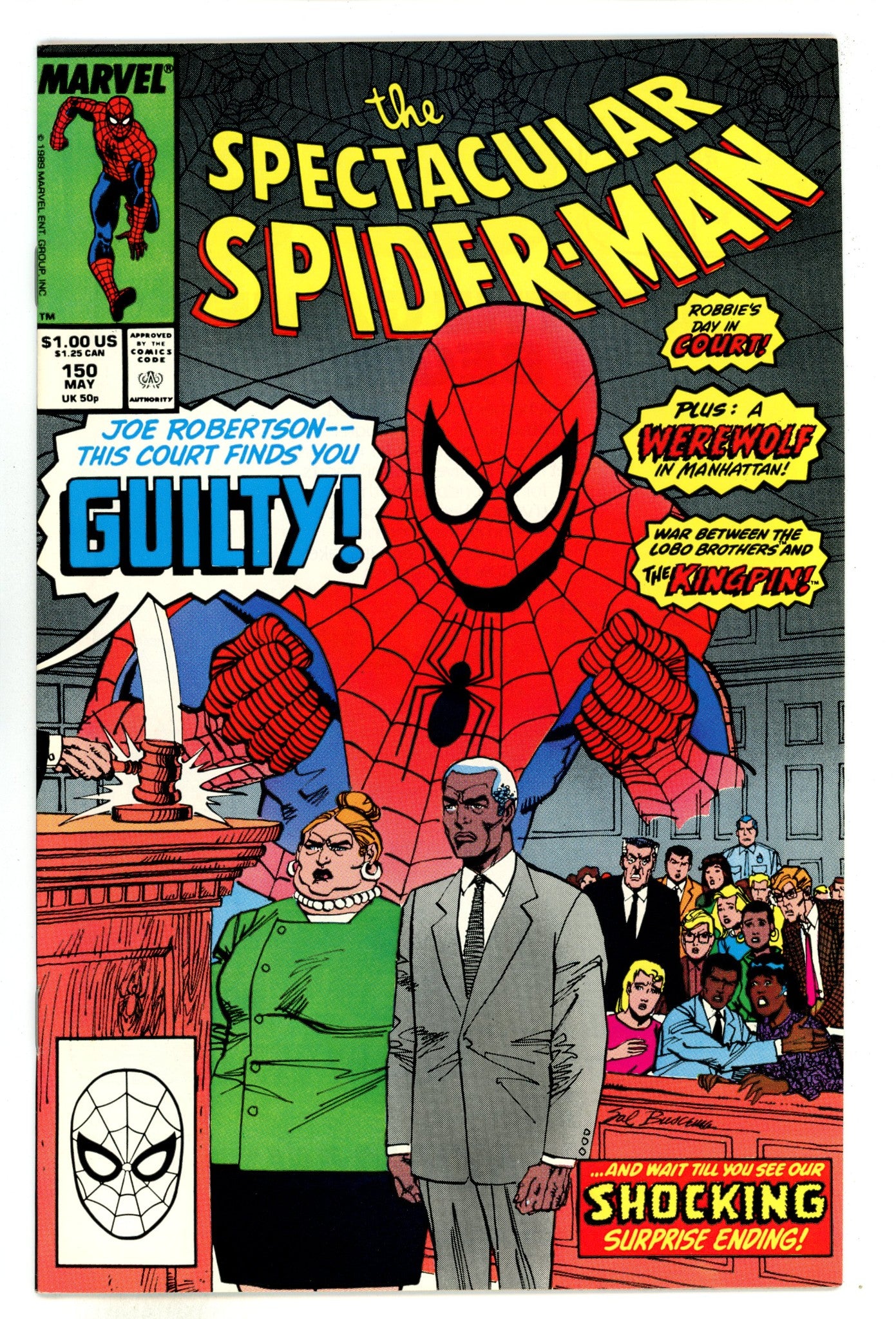 The Spectacular Spider-Man Vol 1 150 High Grade (1989) 