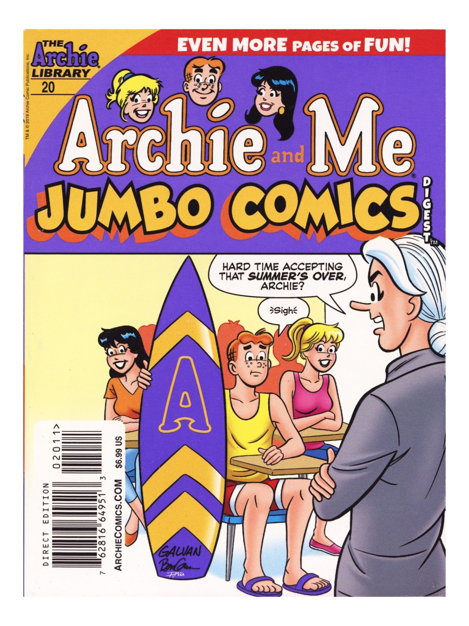 Archie and Me Comics Digest 20 High Grade (2019) 