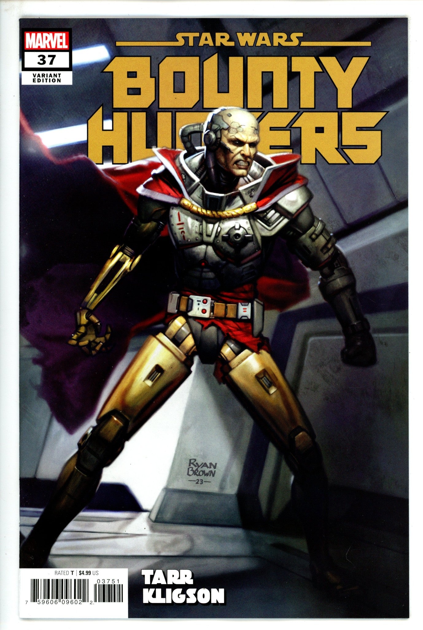 Star Wars Bounty Hunters 37 Brown Variant (2023)