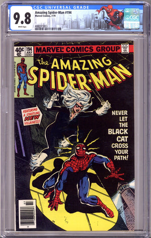 The Amazing Spider-Man Vol 1 194 CGC 9.8 (NM/M) (1979) Newsstand