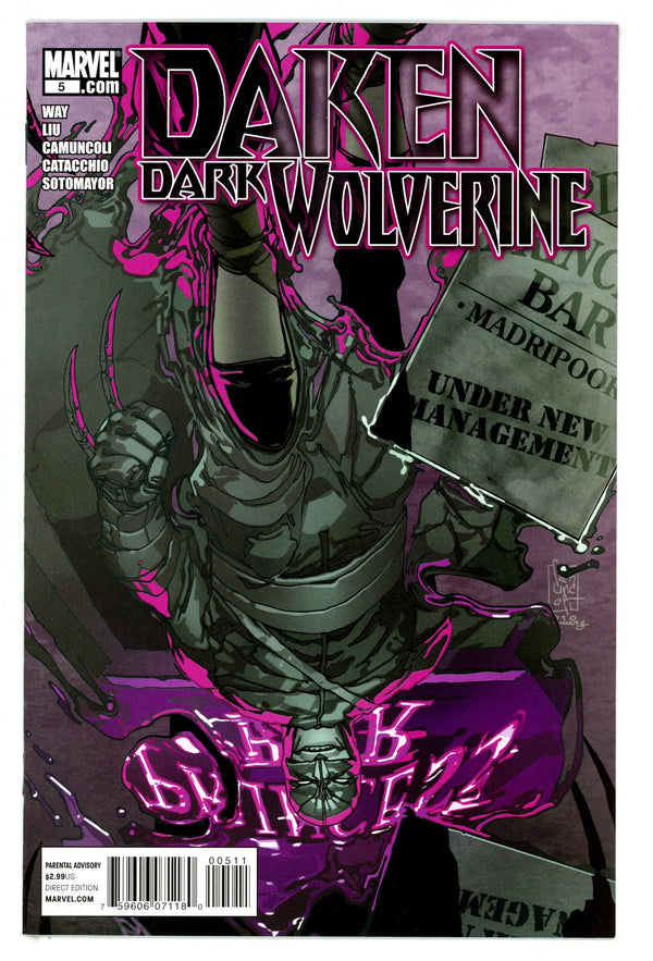Daken: Dark Wolverine 5 High Grade (2011)