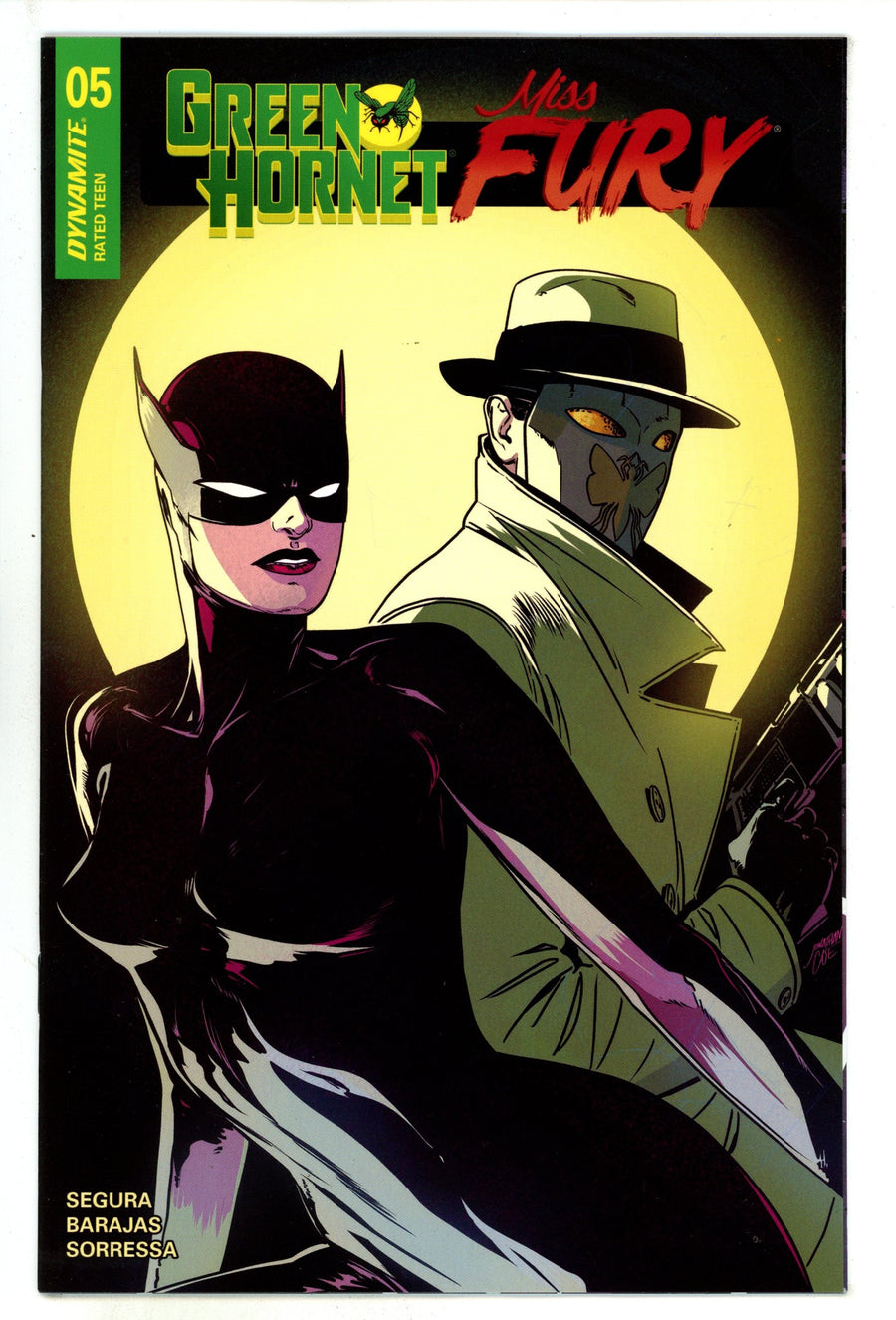 Green Hornet Miss Fury 5 Case Variant (2025)