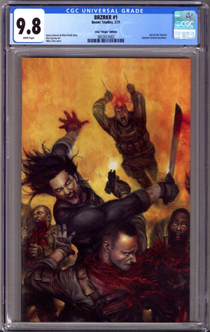 BRZRKR 1 CGC 9.8 (NM/M) (2021) Choi Virgin Exclusive Variant