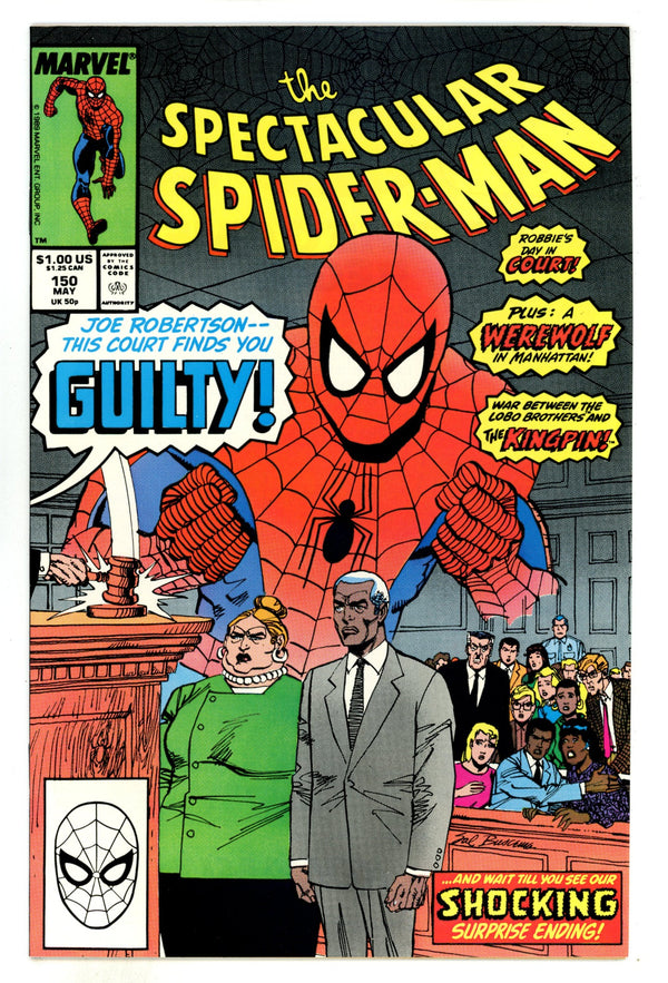 The Spectacular Spider-Man Vol 1 150 NM- (9.2) (1989)