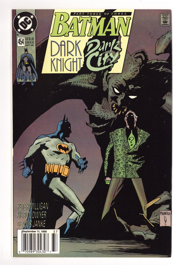 Batman Vol 1 454 Mid Grade (1990) Newsstand