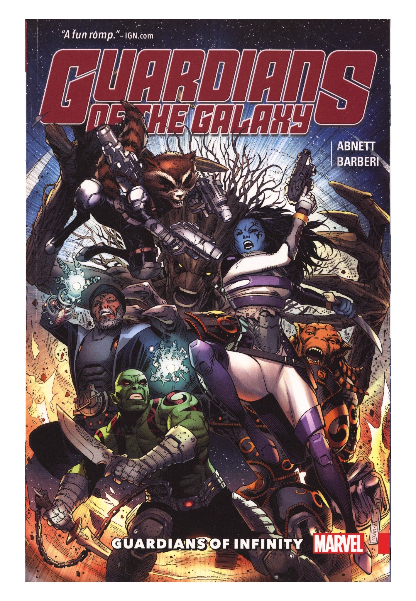 Guardians of the Galaxy: Guardians of Infinity TPB Mid Grade (2016) 