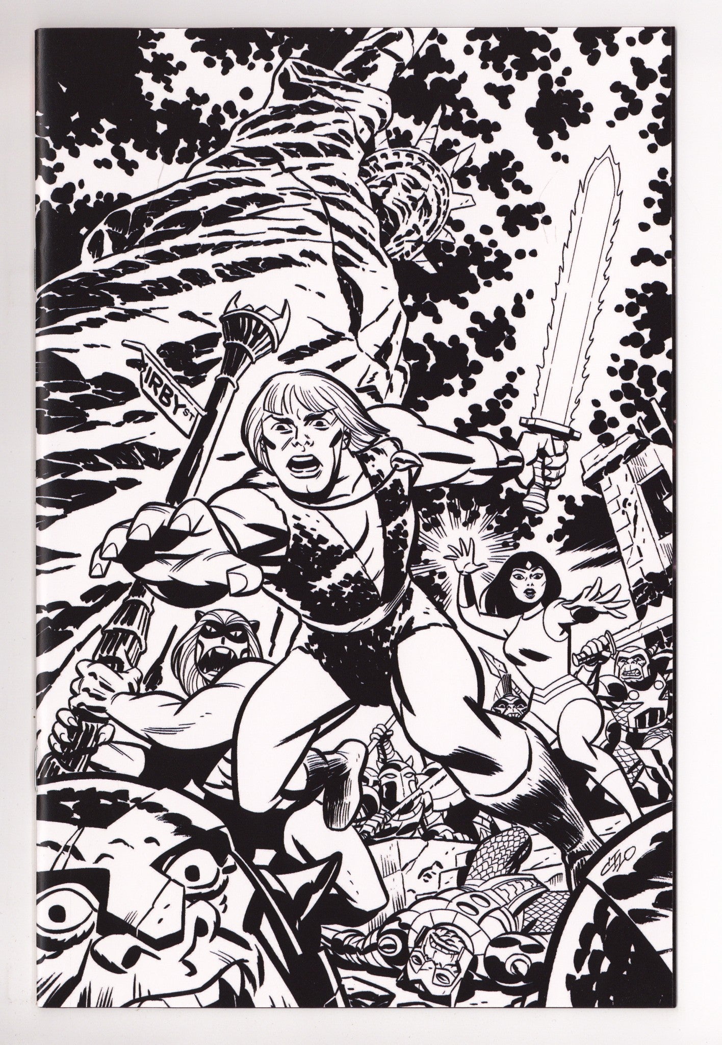 Thundarr The Barbarian 1 Cho B&W Virgin Incentive NM (2026)