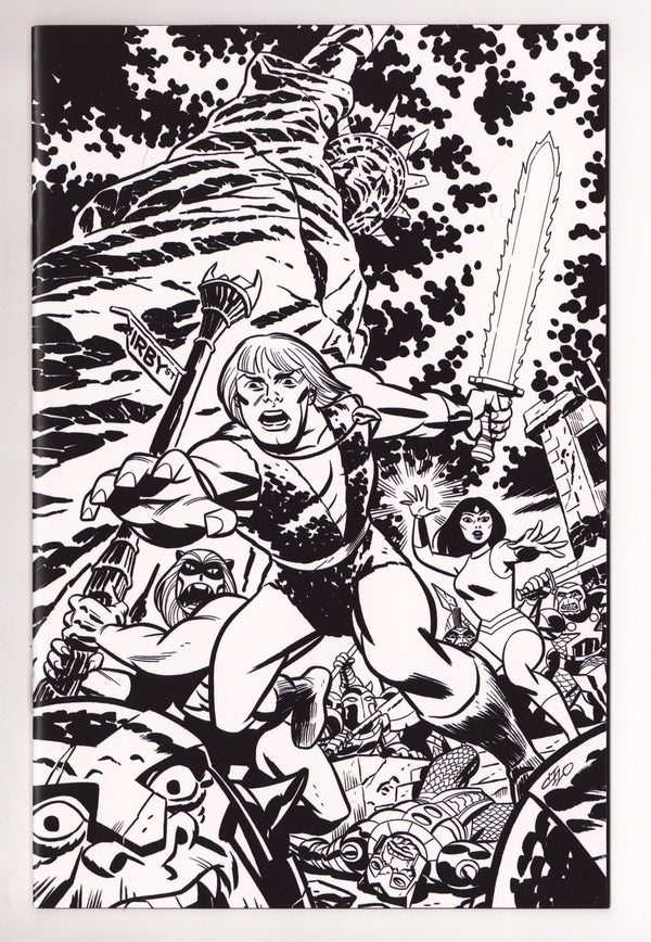 Thundarr The Barbarian 1 Cho B&W Virgin Incentive NM (2026)