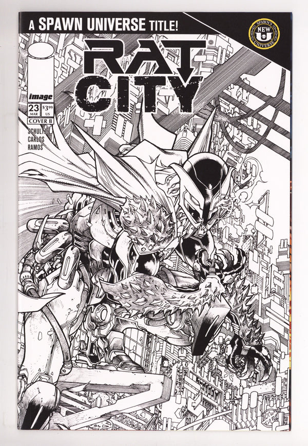 Spawn Rat City 23 Tolibao B&W Variant (2026)