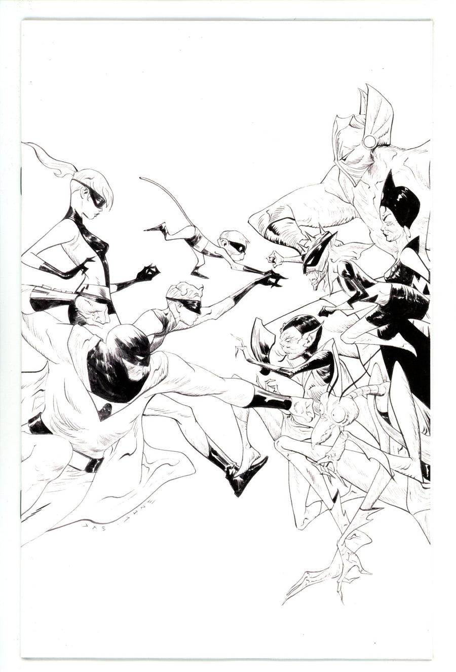Space Ghost Annual 1 Lee B&W Virgin Incentive (2025)