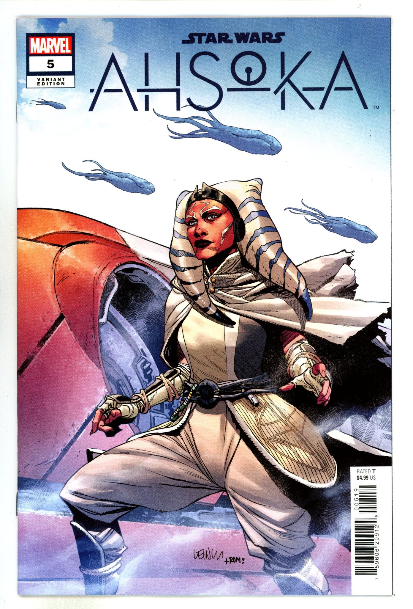 Star Wars: Ahsoka 5 Yu Incentive Variant VF/NM (2024)