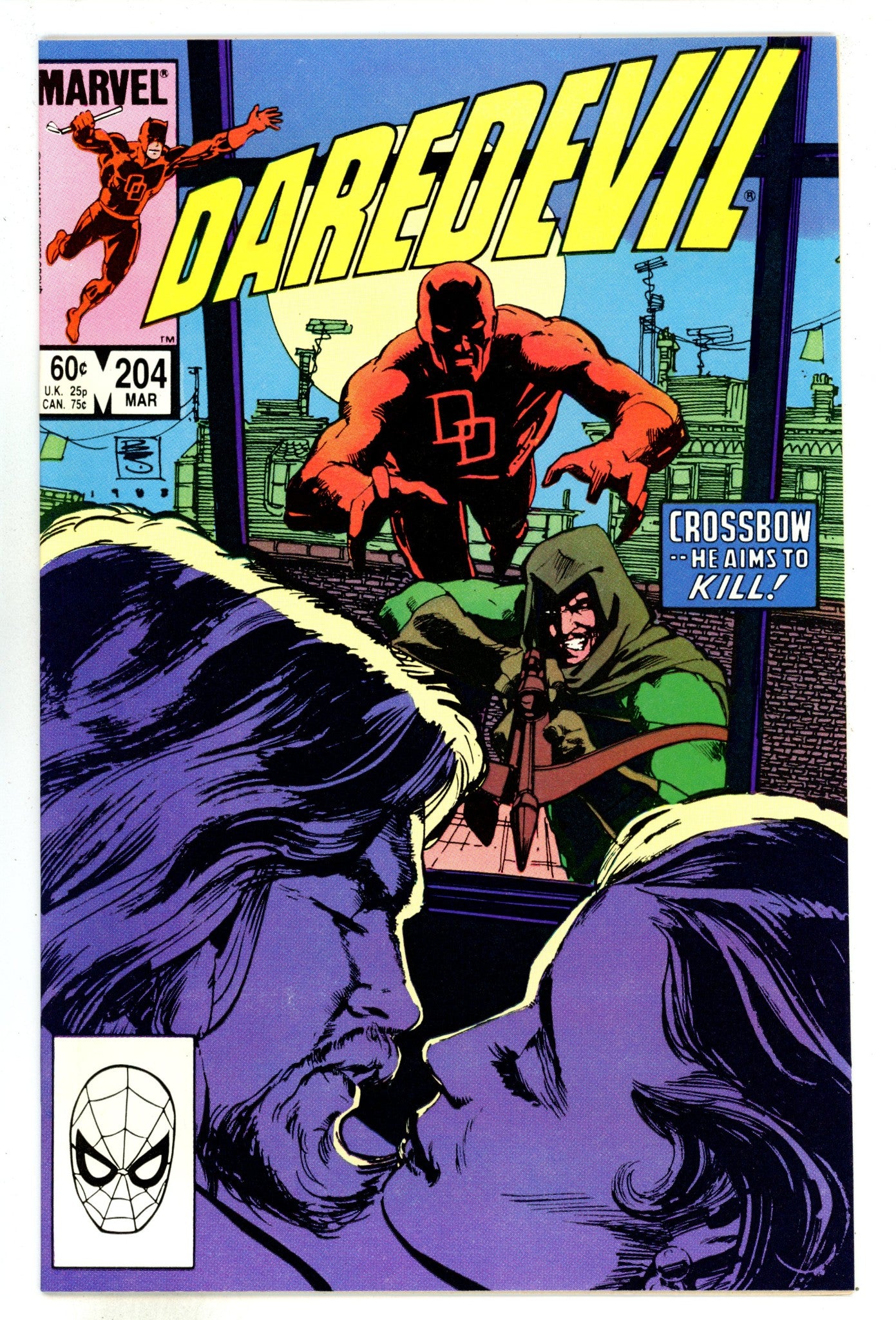 Daredevil Vol 1 204 NM- (9.2) (1984) 