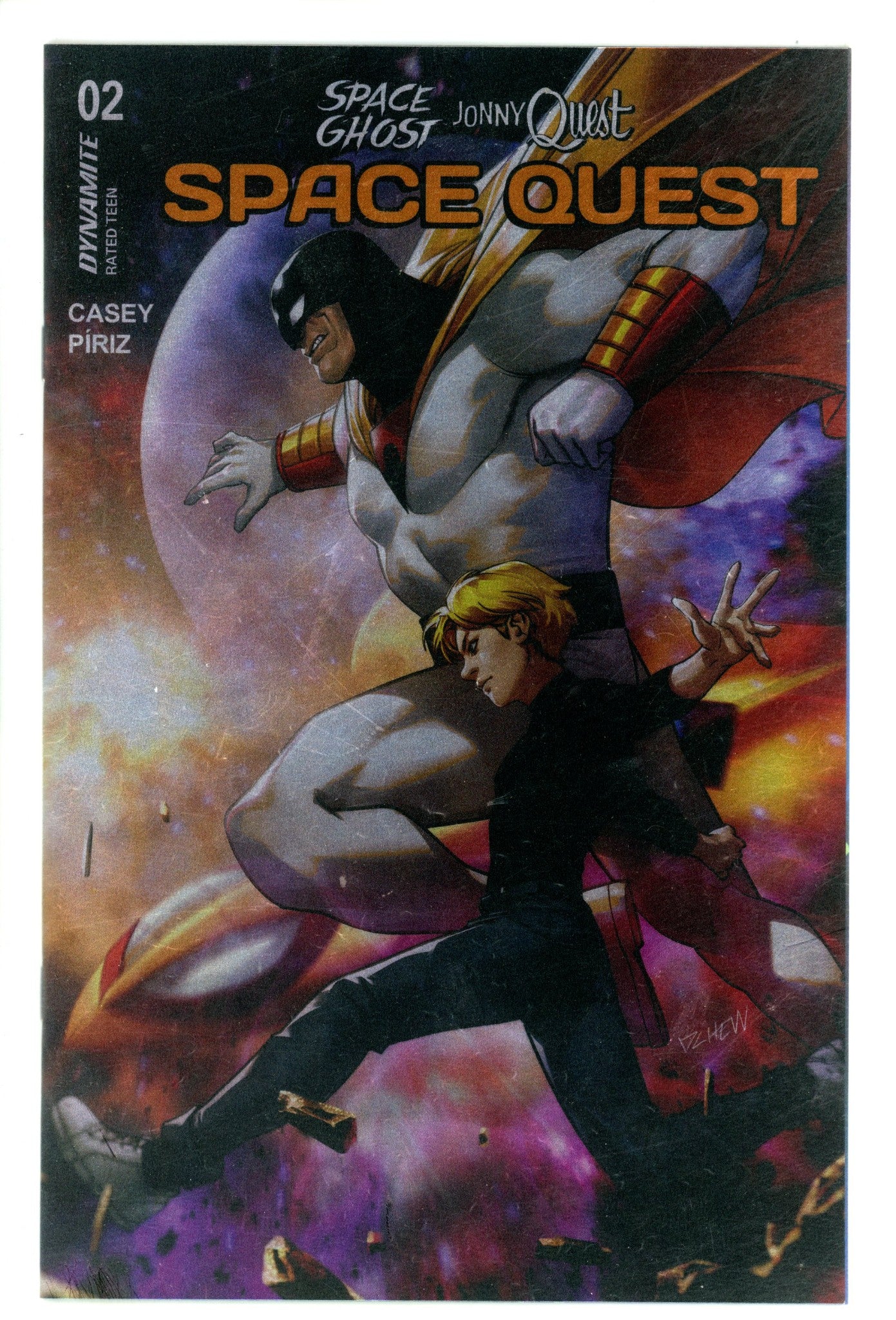 Space Ghost Jonny Quest Space Quest 2 Chew Foil Incentive Variant NM (2025)