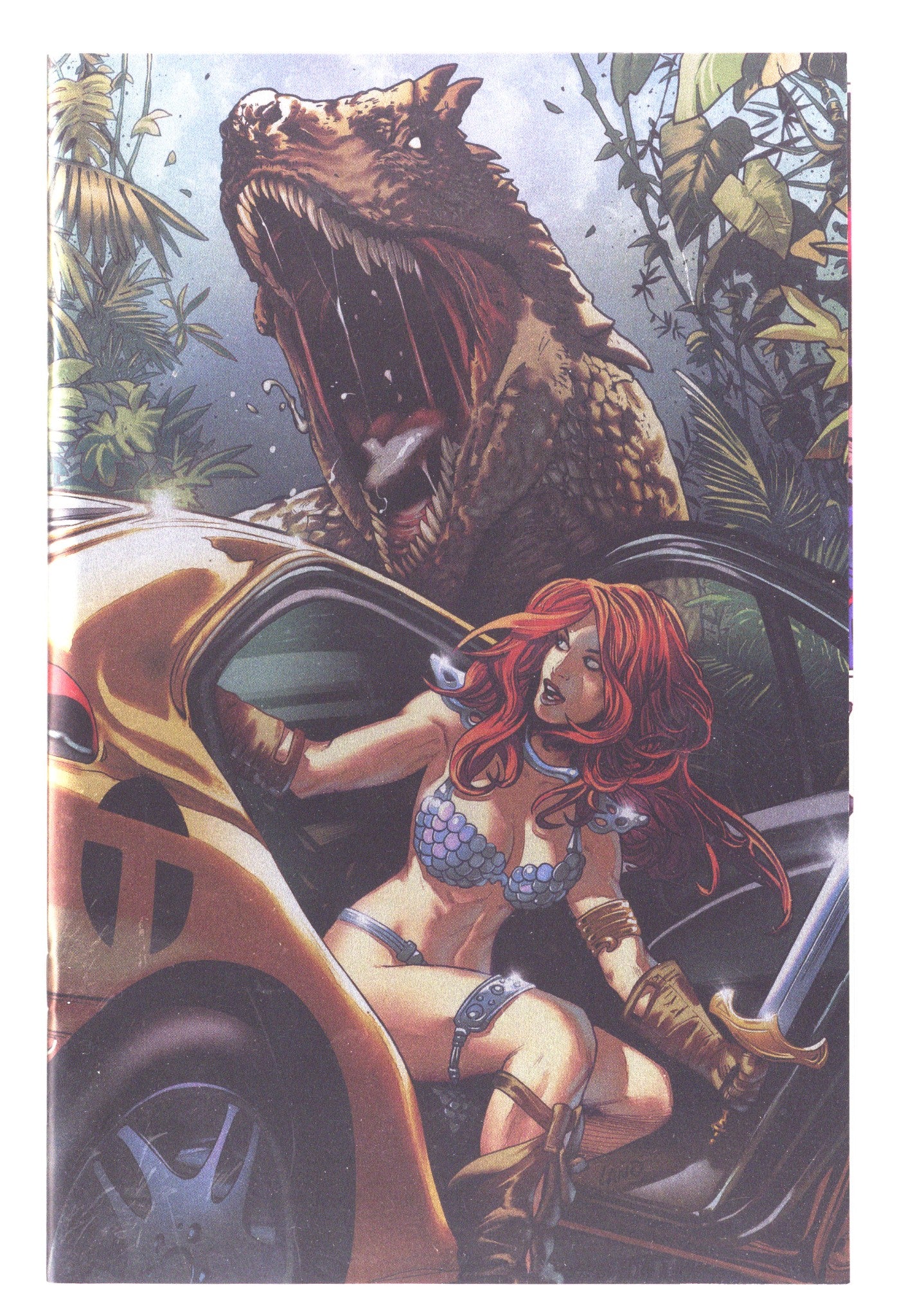 Sonja Reborn 1 Land Foil Virgin Incentives NM (2025)