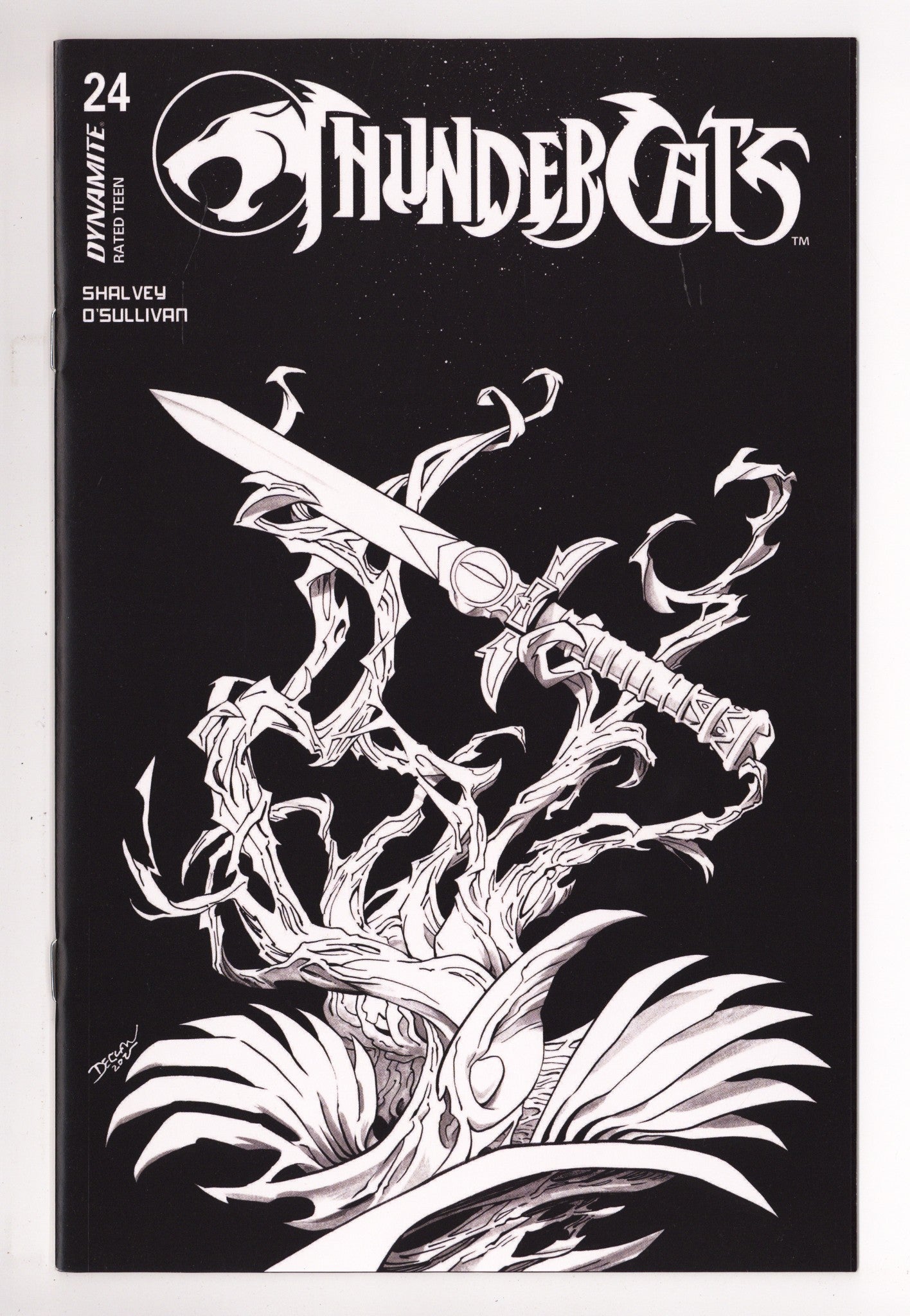 Thundercats 24 Shalvey B&W Variant (2026)