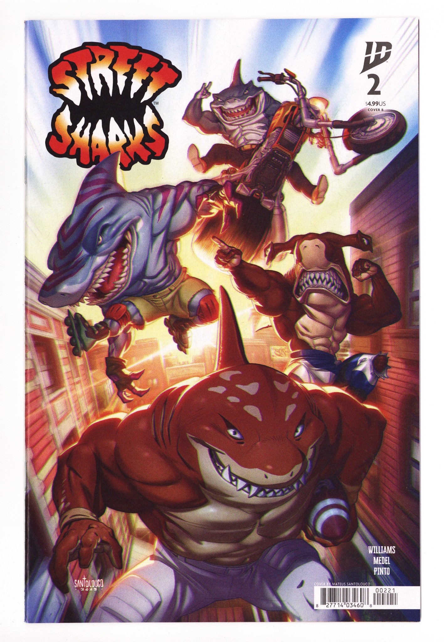 Street Sharks 2 Santolouco Variant (2025)
