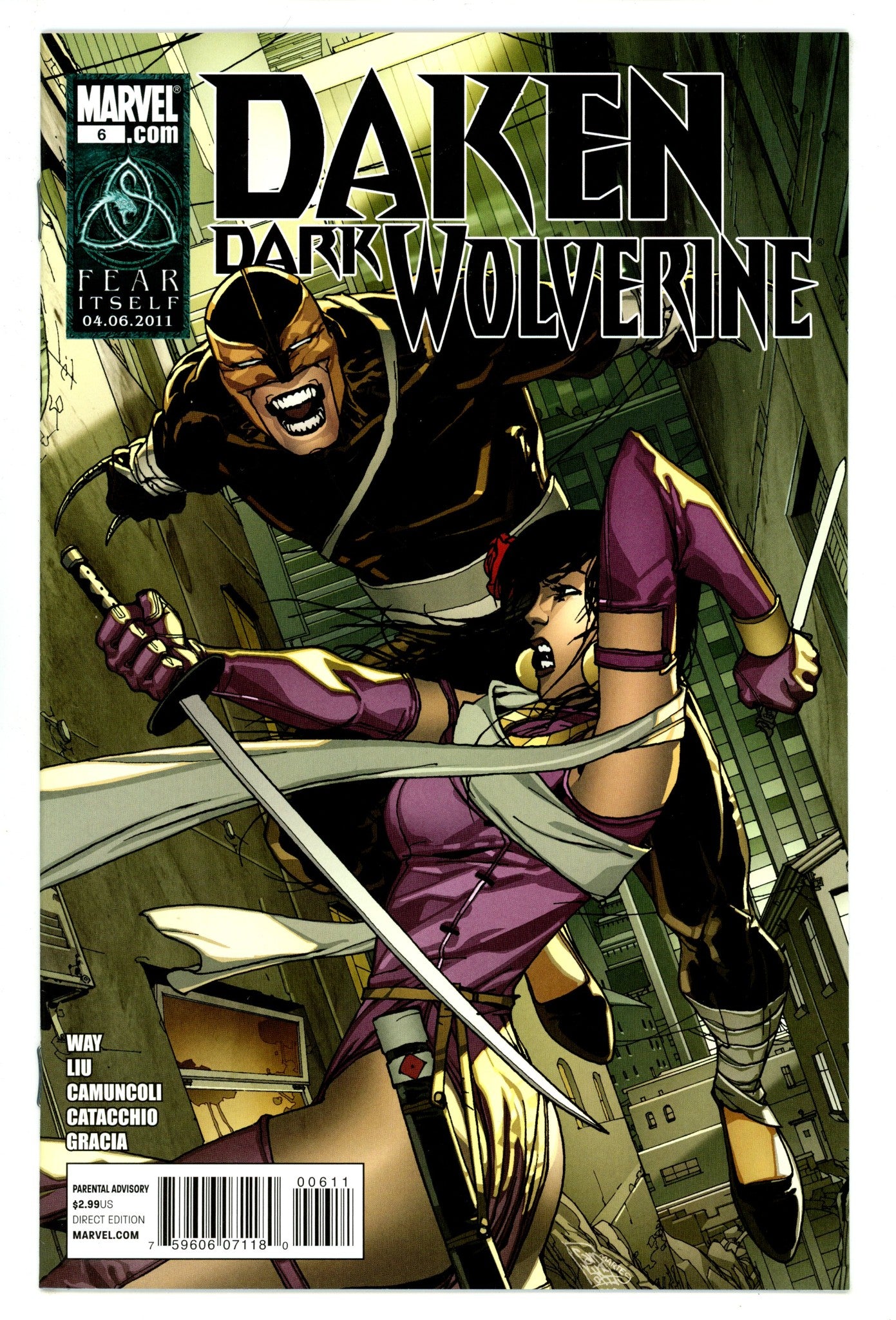 Daken: Dark Wolverine 6 High Grade (2011) 