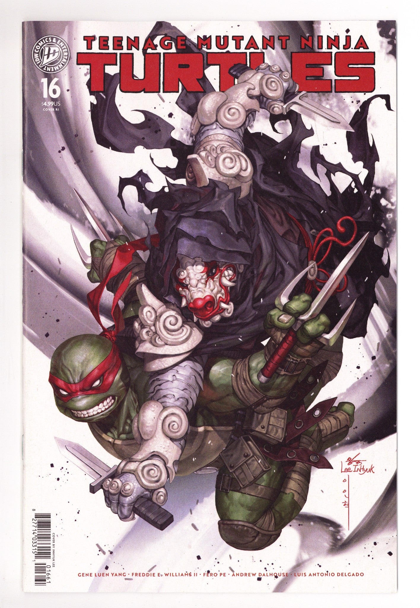 Teenage Mutant Ninja Turtles Vol 6 16 Lee Incentive NM- (2026)